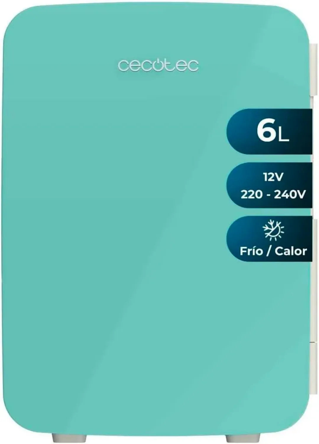 Mini Réfrigérateur Portable 6L Cecotec avec Double Fonction Refroidissement et Chauffage