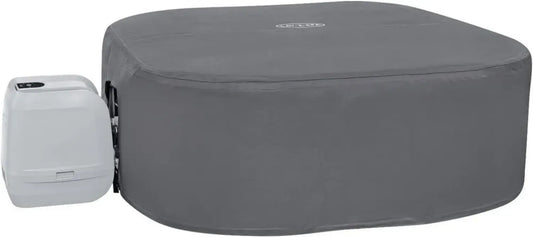 Abri Thermique Carré Lay-Z-Spa 1,80 m x 1,80 m x 71 cm, Gris
