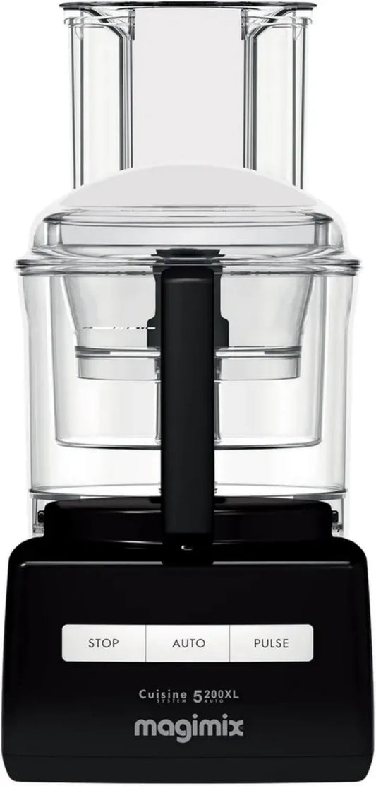 Robot Culinaire Multi-Usage Magimix CS 5200 XL - Hachoir, Mixeur, Centrifugeuse - Bol de 3,6L - Fabriqué en France - Noir