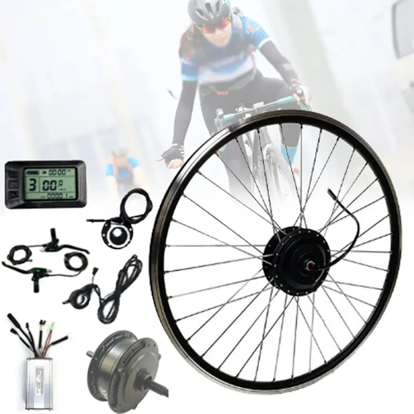 Kit Vélo Électrique 500W 48V pour VTT et Vélo de Route - Options de Roue 20 à 29 Pouces