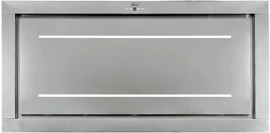 Hotte de Plafond 90 cm - Inox 1000m³/h avec Télécommande