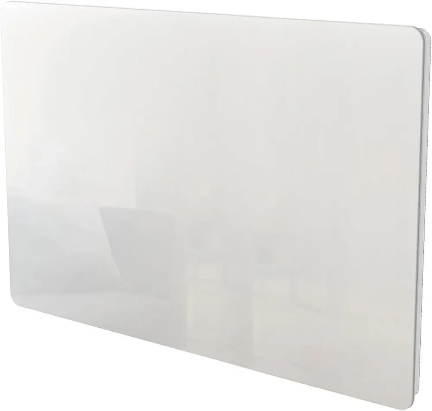 Radiateur Électrique Inertie Sèche 1500W avec Écran LCD et Facade en Verre - Bloc Céramique, Norme NF