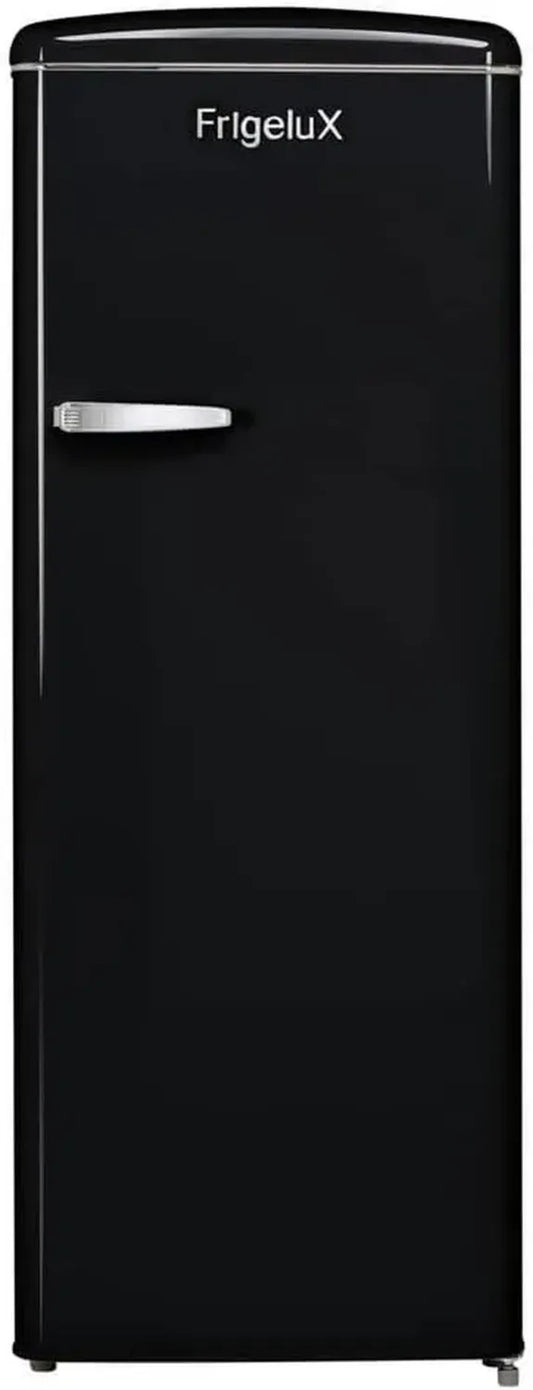 Réfrigérateur Vintage Noir 218L FrigeluX A++