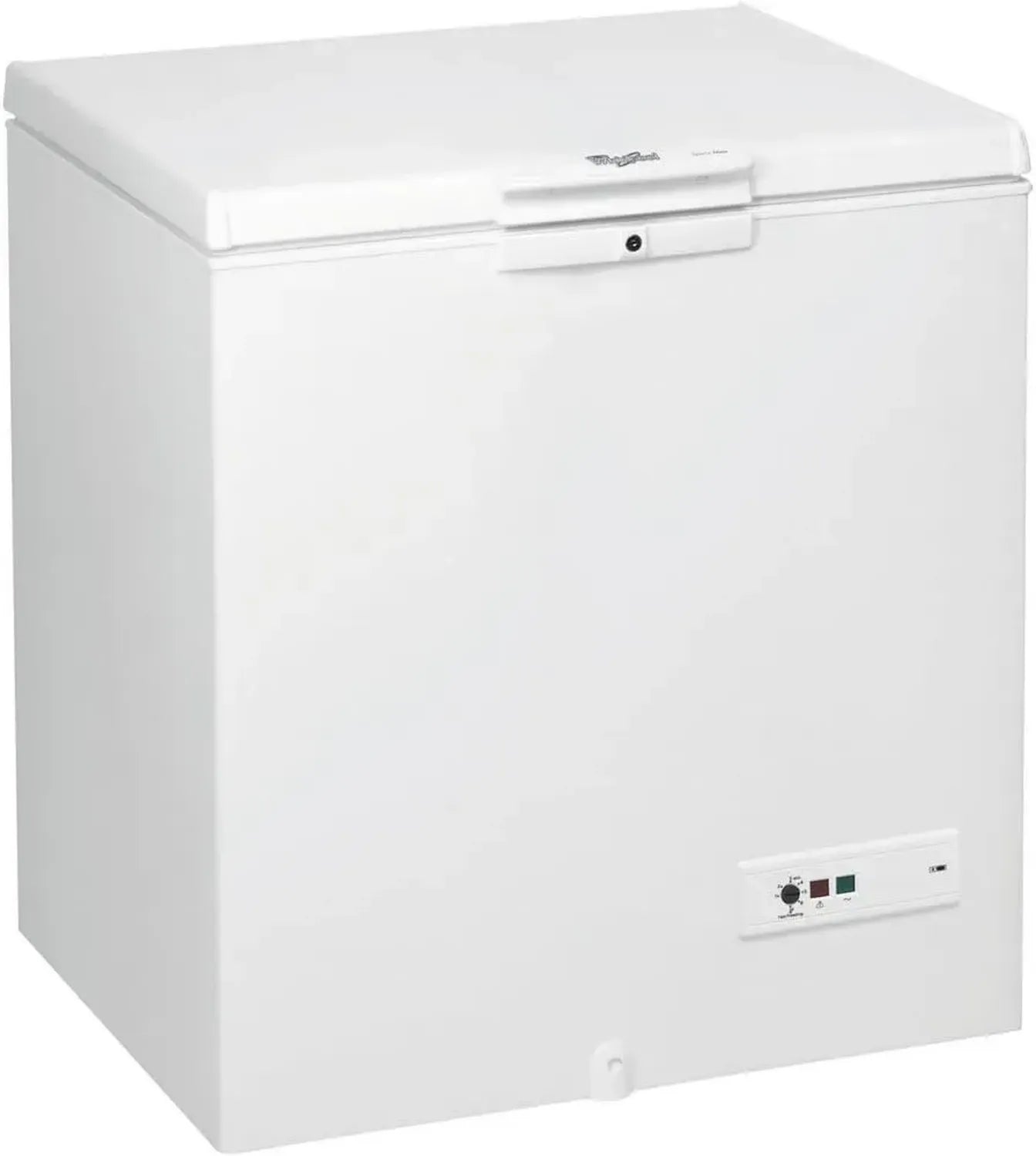 Congélateur coffre Whirlpool 204L - Efficacité A+ - Blanc - Pose libre
